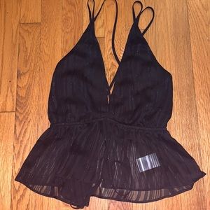 NWOT Express Strappy Party Top